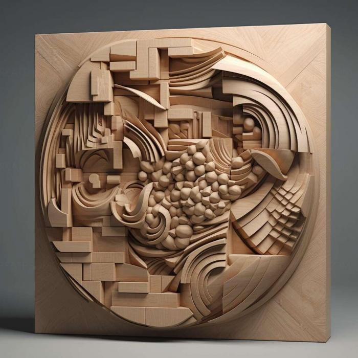 نموذج ثلاثي الأبعاد لآلة CNC 3D Art 